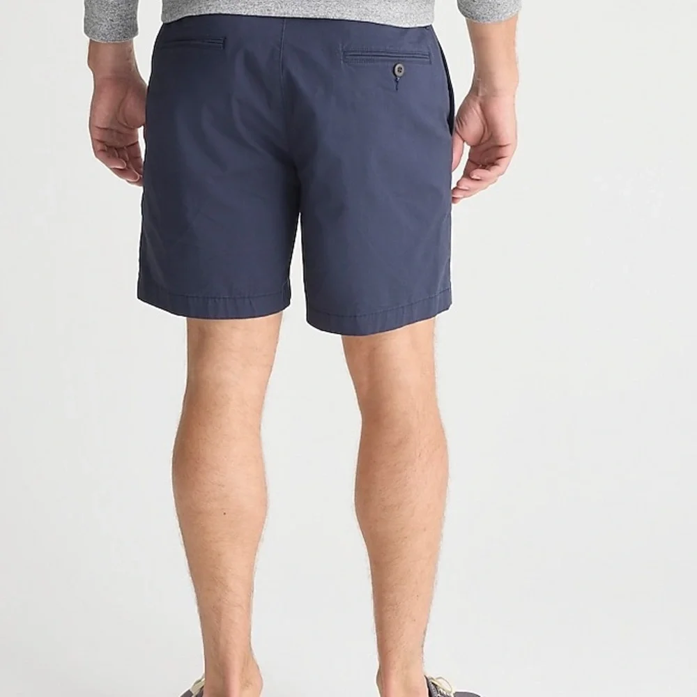 💛J. Crew Men’s Blue 7” Stretch Chino Shorts Size 29 Waist